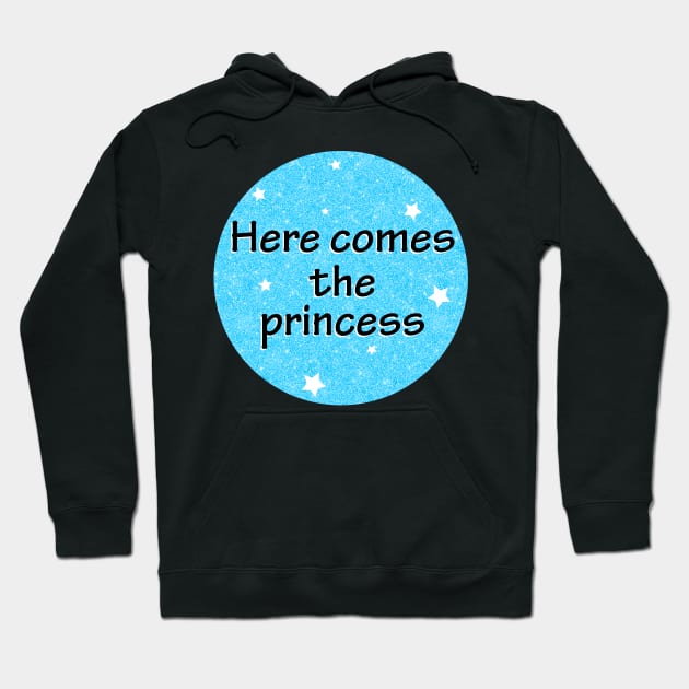 Here comes the princess Hoodie by BrightLightArts